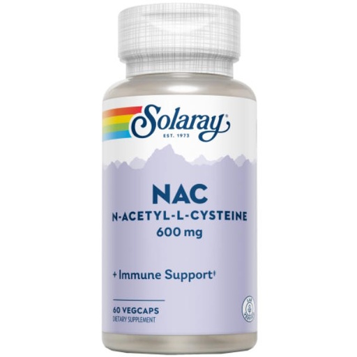 [0504615] Super Nac 60 Cápsulas 600 Mg. - Solaray