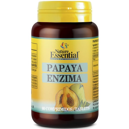 [0504645] Papaya Enzyma 6000 Usp/Mg 60 Comprimidos - Nature Essential