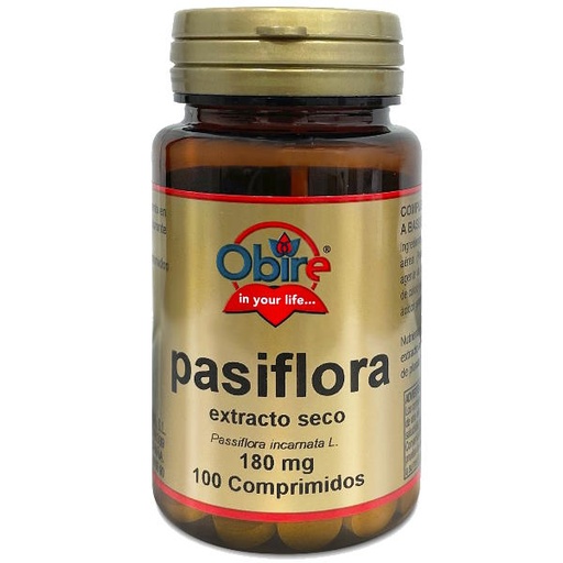 [0504646] Pasiflora 180Mg 100 Comprimidos - Obire