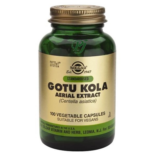 [051263] Centella Asiatica Gotu Kola 100 Capsulas - Solgar