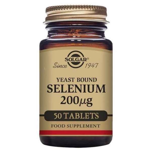 [051765] Selenio 200Mcg 50 Comprimidos - Solgar