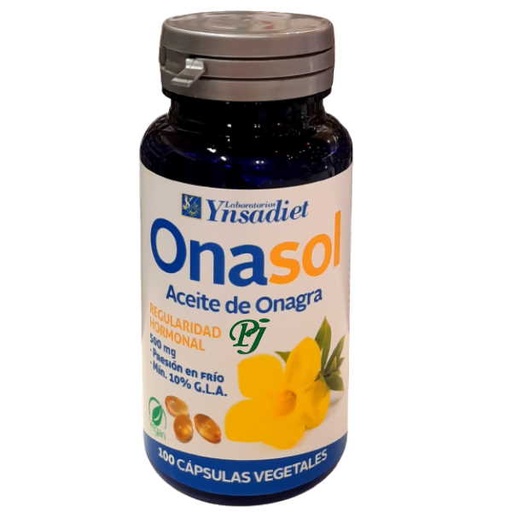 [051785] Onagra Onasol Vegetal 100 Perlas 500 Mg - Ynsadiet