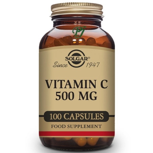 [051853] Vitamina C 500Mg 100 Capsulas - Solgar