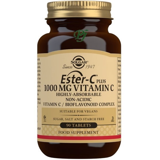 [052529] Ester-C Plus 1000Mg 90 Comprimidos - Solgar