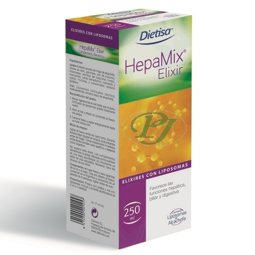 [052581] Jarabe Hepamix 250 Ml. Hepatico - Dielisa