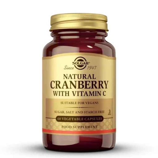 [053227] Arandano Rojo Con Vitamina C 60 Capsulas - Solgar