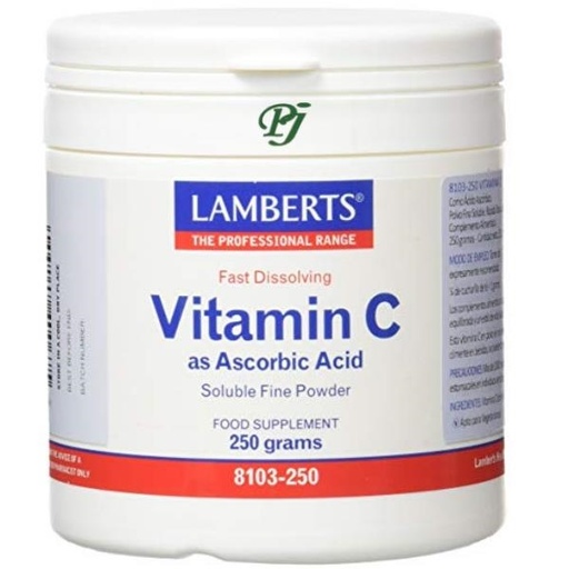[053372] Vitaminac Acido Ascorbico 250 Gr. - Lamberts