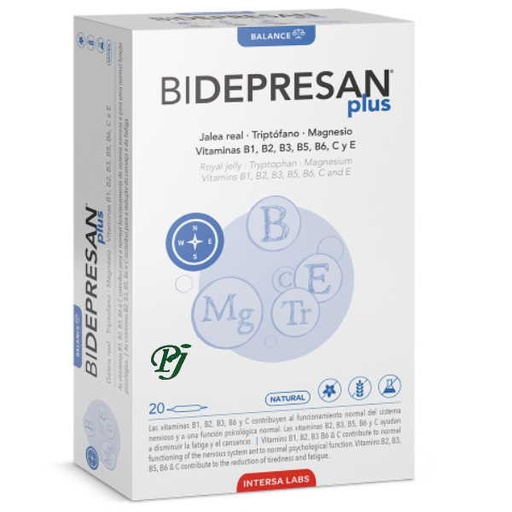[053400] Bipole Bidepresan Plus 20 Ampollas - Dietéticos Intersa