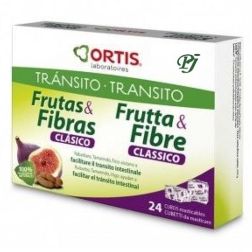 [053777] Frutas Y Fibras Clasico 24 Cubos - Ortis