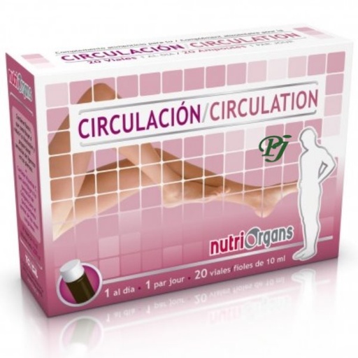 [053917] Nutriorgans Circulacion 20 Ampollas 200Ml - Tongil