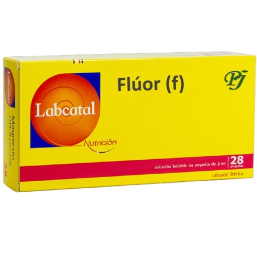 [054006] Labcatal 06 Fluor (F) Ampollas 28X2Ml