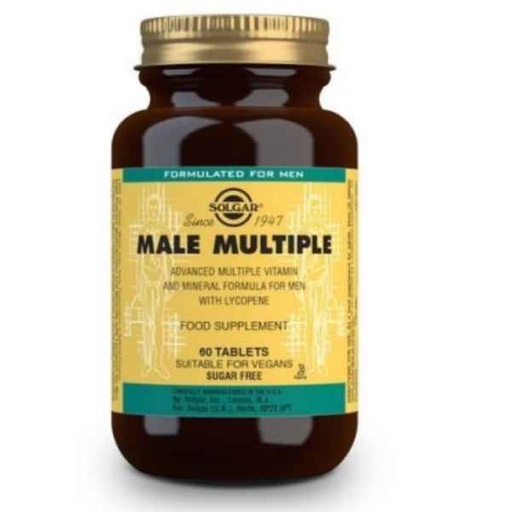 [054117] Male Multiple Hombre 60 Tabletas - Solgar