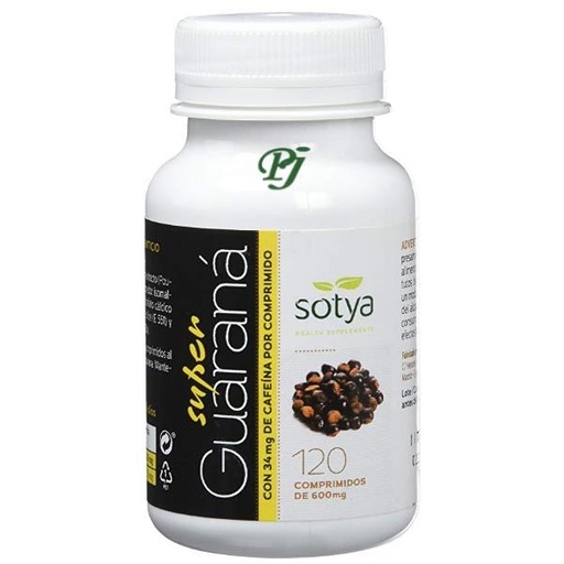 [054212] Guarana Super 120 Comprimidos 600Mg - Sotya
