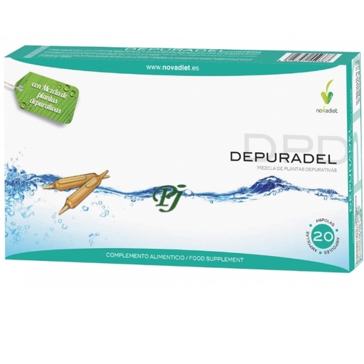 [054476] Depuradel 20 Ampollas - Novadiet