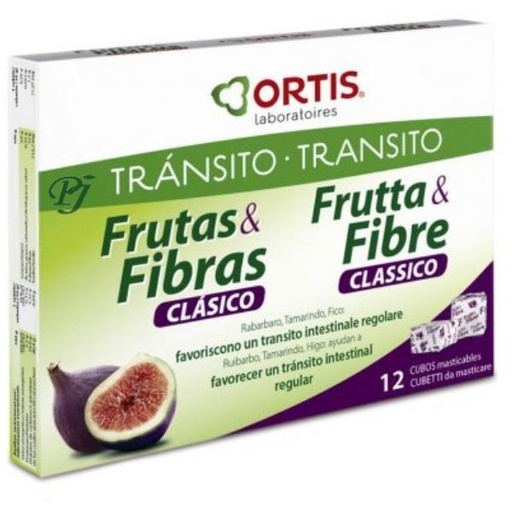 [054858] Frutas Y Fibras Clasico 12 Cubos - Ortis