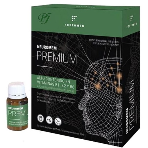 [055097] Neuromen Premium Ampollas 20X10Ml Fosfomem - Herbora