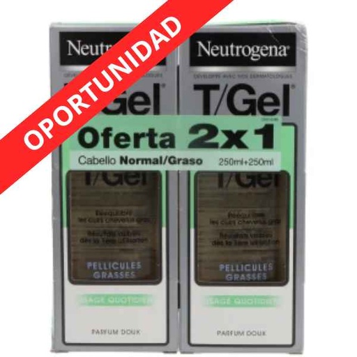 [135256] Champú Duplo Cabello Normal/Graso 2X250Ml - Neutrogena
