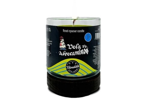 [100687] Trinidad Velas Vaso Abrecaminos - Trinidad