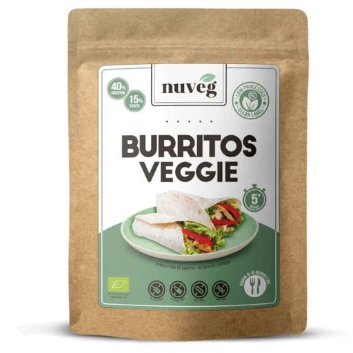 [09524] Preparado De Burrito Vegano Bio 120Gr - Nuveg