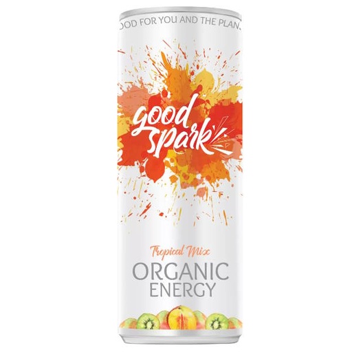 [14533] Bebida Energética Bio Tropical Mix 250Ml - Good Spark