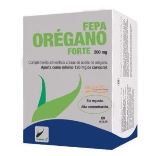 [0505284] Fepa Oregano Forte 200 mg 60 perlas