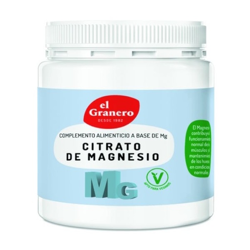 [0505345] Citrato De Magnesio 250Gr - El Granero