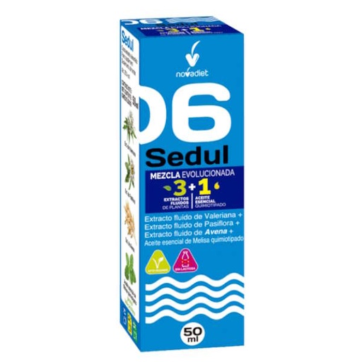 [0505328] Mezcla 06 Sedul + Aceite Esencial Melisa 50Ml - Novadiet