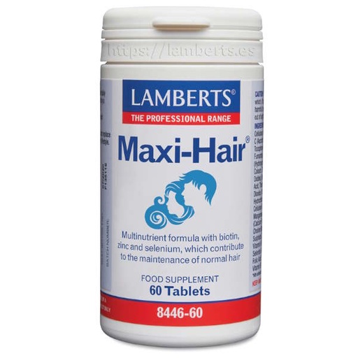 [058348] Maxi-Hair 60 Tabletas- Lamberts