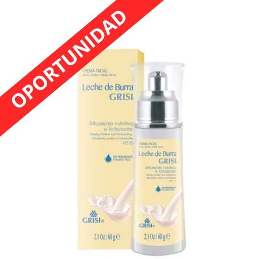 [13633] Crema Nutritiva Leche De Burra 60Gr - Grisi