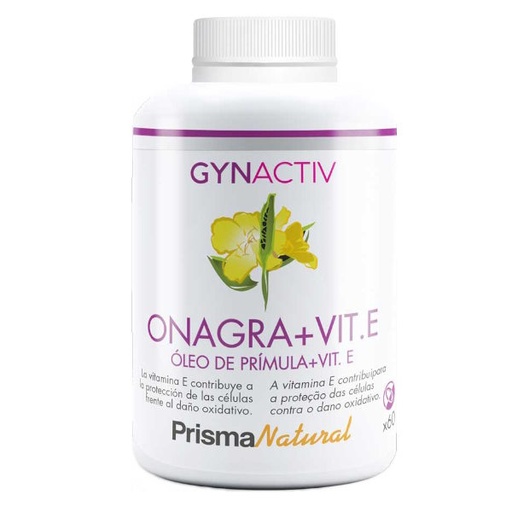 [0505390] Gynactiv Onagra + Vitamina E 60 Perlas - Prisma Natural