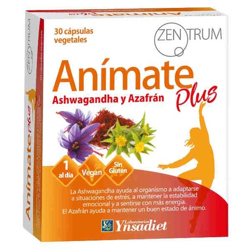 [0505377] Anímate Plus 30 Comprimidos Zentrum - Ynsadiet