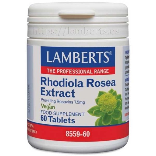 [0505417] Rhodiola Rosea 250 Mg 60 Cápsulas - Lamberts