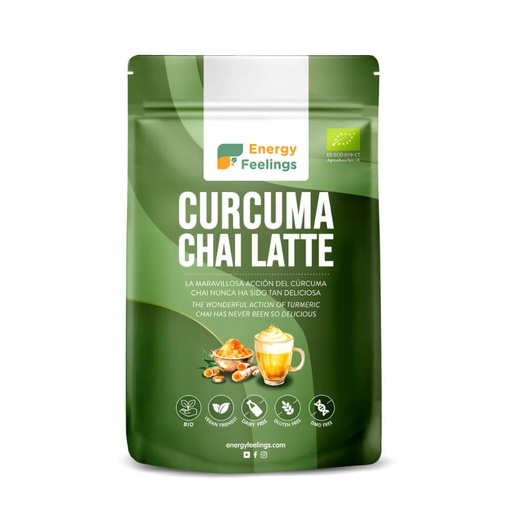 [09532] Curcuma Chai Latte Eco  150 Gr- Energy Feelings