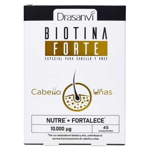 [0505424] Biotina Forte 10000 Ug 45 Comp. - Drasanvi