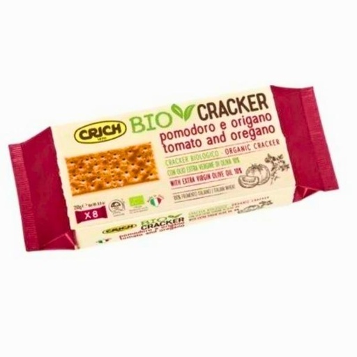 [203966] Crich Biocrackers Tomate- Oregano 250Gr. (12)