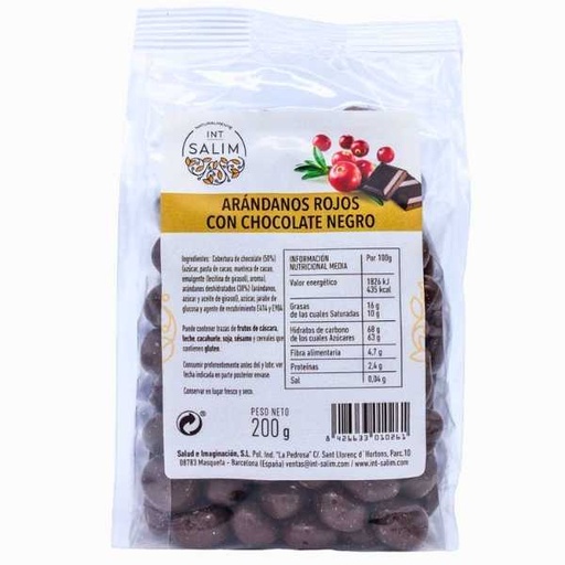 [045017] Int-Salim Arandano Rojo Con Choc. 200Gr. (20)