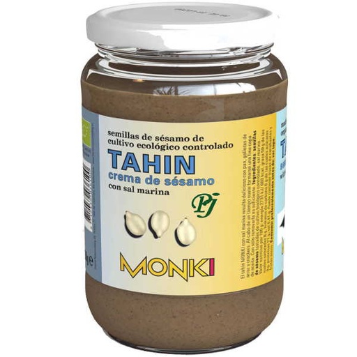 [06227] Tahin Crema De Sesamo Con Sal Bio 650 Gr. - Monki