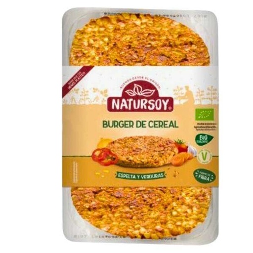 [030082] Hamburguesa Espelta Verdura - Natursoy
