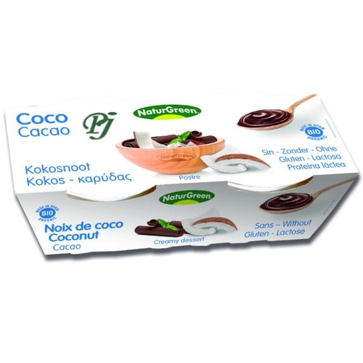[06676] Yogurt Bio Coco Cacao 2X125Gr - Naturgreen