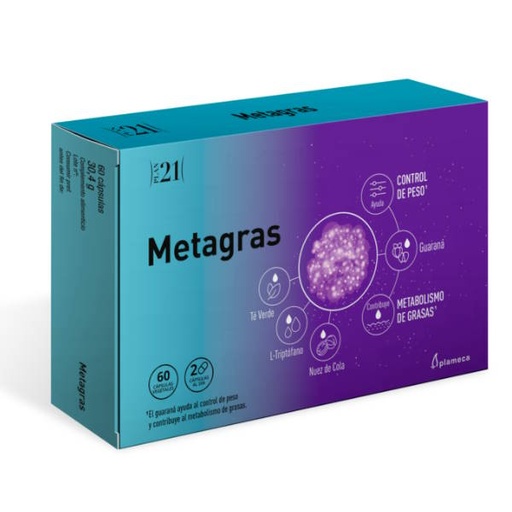 [0505274] Metagras Plan 21 60 Capsulas - Plameca