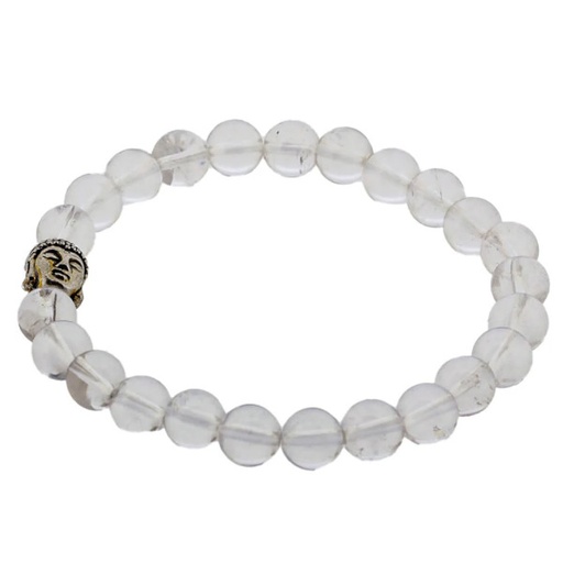 [100719] Trinidad Pulsera Cristal Roca Buda 6 Mm