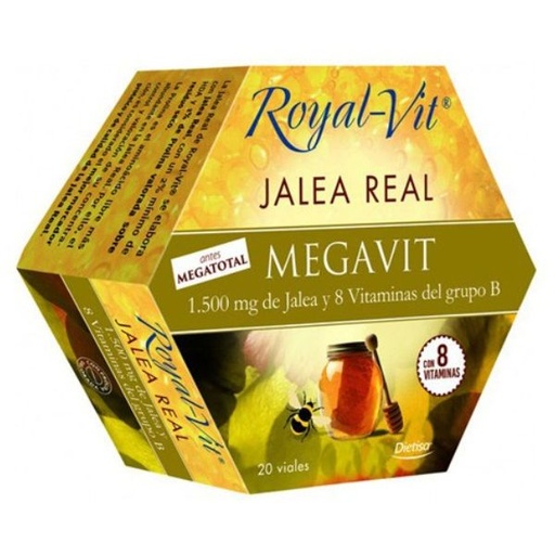 [07238] Royal Vit Megavit 1500 Mg. 20 Viales (Antes Megatotal) - Dielisa