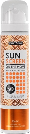 [500043] Sun Screen On The Move Spf 50+ 75 Ml. - Frezyderm