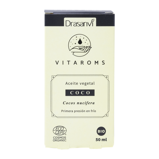 [300075] Aceite Vegetal Coco 50 Ml Vitaroms - Drasanvi