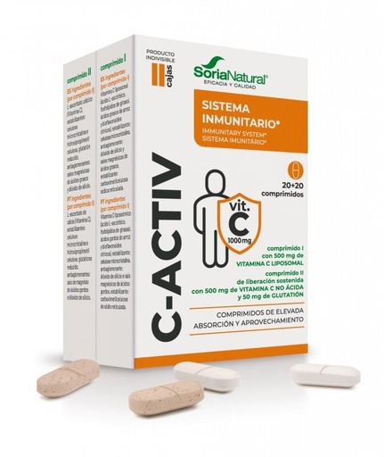 [300083] C-Activ 20+20 Compr - Soria Natural