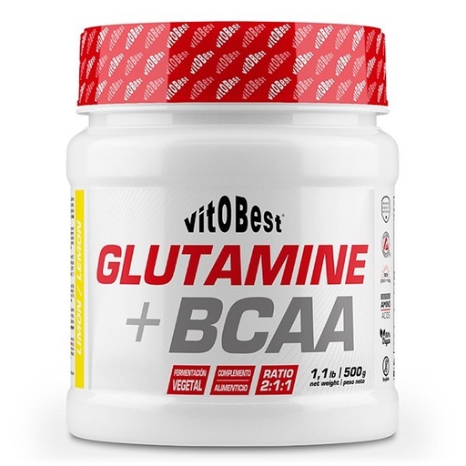 [400034] Glutamina + Bcaa Complex Limon 500 Gr. - VitoBest