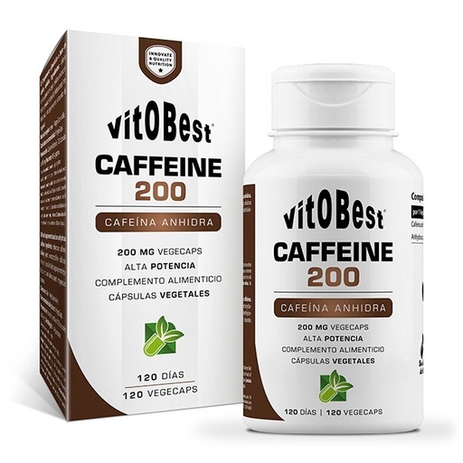 [400025] Cafeína 120 Caps - VitoBest
