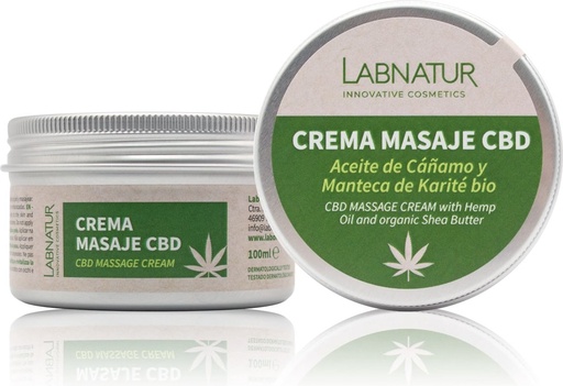 [500133] Crema De Masaje Cbd 100 Ml - Labnatur
