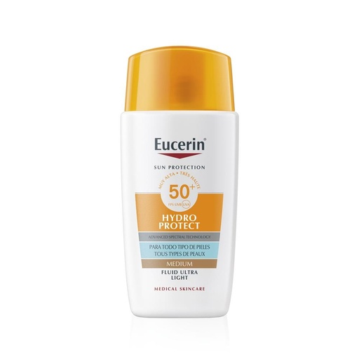 [500083] Hydro Protect Fluido Ultralight Fps50+ Tono Medio 50Ml Solar - Eucerin