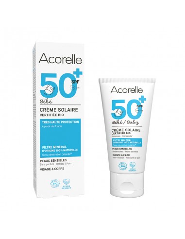 [500123] Crema Solar Bebe Spf 50+ 50 Ml. - Acorelle